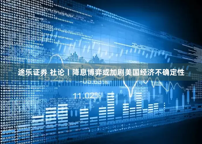 途乐证券 社论丨降息博弈或加剧美国经济不确定性