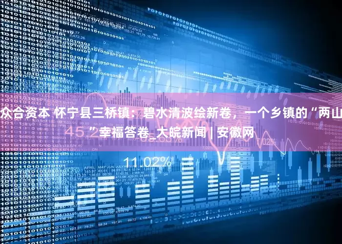 众合资本 怀宁县三桥镇：碧水清波绘新卷，一个乡镇的“两山”幸福答卷_大皖新闻 | 安徽网